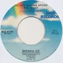 7inch Vinyl Single - Brenda Lee - Do You Wanna Spend The Night / The Cowgirl And The Dandy