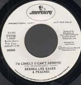 Brenda Lee Eager - I'm Lonely (I Can't Groove)