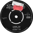 7inch Vinyl Single - Brenda Lee - Losing You