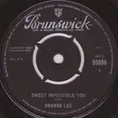 7inch Vinyl Single - Brenda Lee - Sweet Impossible You