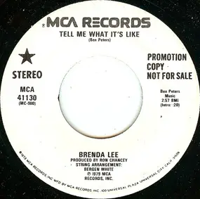 Brenda Lee - Tell Me What It's Like