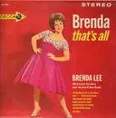 LP - Brenda Lee - Brenda That's All