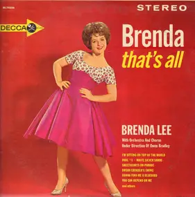 Brenda Lee - Brenda That's All