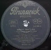 LP - Brenda Lee - Brenda, That's All