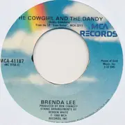 7inch Vinyl Single - Brenda Lee - Do You Wanna Spend The Night / The Cowgirl And The Dandy