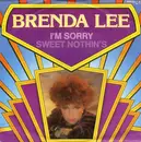 7inch Vinyl Single - Brenda Lee - I'm Sorry / Sweet Nothin's