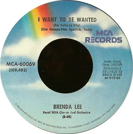 Brenda Lee - Sweet Nothin's
