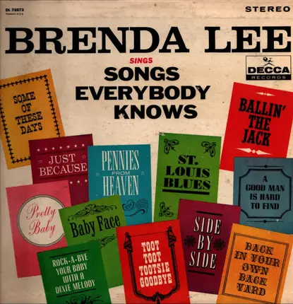 Brenda Lee - Sings Songs Everybody Knows