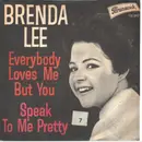 7inch Vinyl Single - Brenda Lee - Speak To Me Pretty