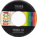 7inch Vinyl Single - Brenda Lee - The Waiting Game / Think