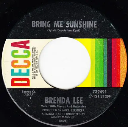 Brenda Lee - You Don't Need Me Anymore