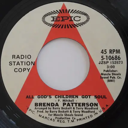 Brenda Patterson - All God's Children Got Soul / How Many Times