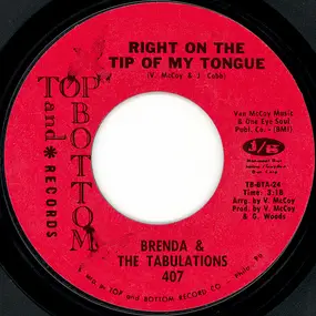 Brenda & the Tabulations - Right On The Tip Of My Tongue / Always & Forever
