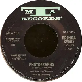 Brenda Byers - Photographs / I Can't Go On Living