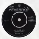 7inch Vinyl Single - Brenda Lee - All Alone Am I