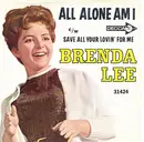 7'' - Brenda Lee - All Alone Am I