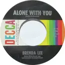 7'' - Brenda Lee - Alone With You