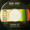 7'' - Brenda Lee - Dum Dum /  Eventually