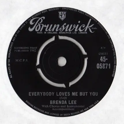 Brenda Lee - Here Comes That Feelin'