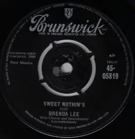 Brenda Lee - Sweet Nothin's