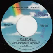 Brenda Lee - Too Many Nights Alone / Only When I Laugh