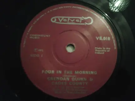 Brendan Quinn & Cades County - Four In The Morning / Silver Tongued Devil & I