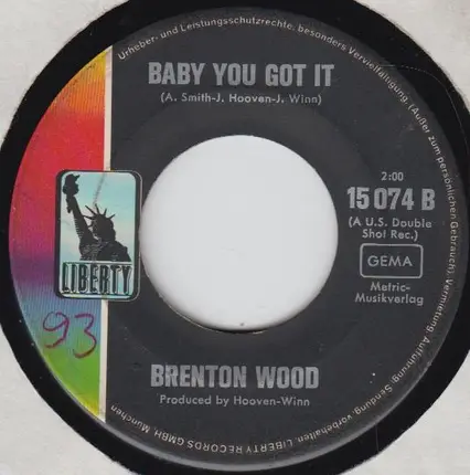 Brenton Wood - Lovey Dovey Kinda Lovin