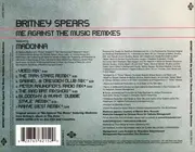 CD Single - Britney Spears Featuring Madonna - Me Against The Music (Remixes)