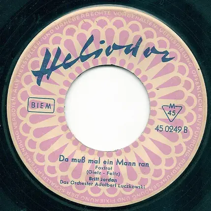 Britt Jordan - Der Kleine Mann Aus Panama