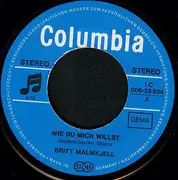7inch Vinyl Single - Britt Malmkjell - Wie Du Mich Willst / Tamerlan