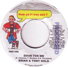 Brian & Tony Gold - Good For Me