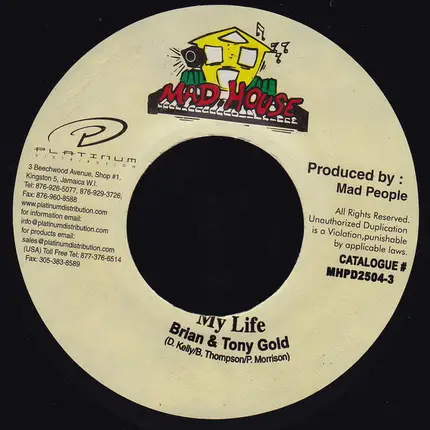 Brian & Tony Gold - My Life