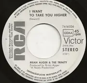 7inch Vinyl Single - Brian Auger & The Trinity - I Want To Take You Higher