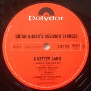 LP - Brian Auger's Oblivion Express - A Better Land