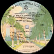 LP - Brian Auger's Oblivion Express - Happiness Heartaches - Winchester Pressing