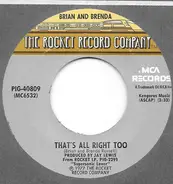 Brian & Brenda Russell - That's Alright Too / Who Loves You