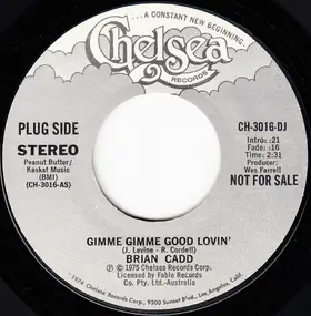 Brian Cadd - Gimme Gimme Good Lovin'