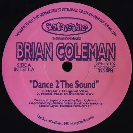 Brian Coleman - Dance 2 The Sound