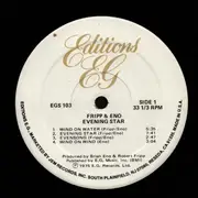 LP - Brian Eno (Fripp & Eno) - Evening Star