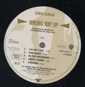 LP - Brian Eno & John Cale - Wrong Way Up