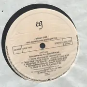 LP - Brian Eno With Daniel Lanois & Roger Eno - Apollo - Atmospheres & Soundtracks - 1st UK Press