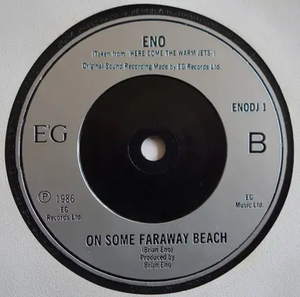 Brian Eno - Backwater / On Some Faraway Beach