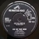 7inch Vinyl Single - Brian Gregory - Give Me Your Word