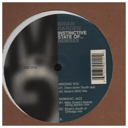 Brian Harden - Instinctive State Of... (Remixes)