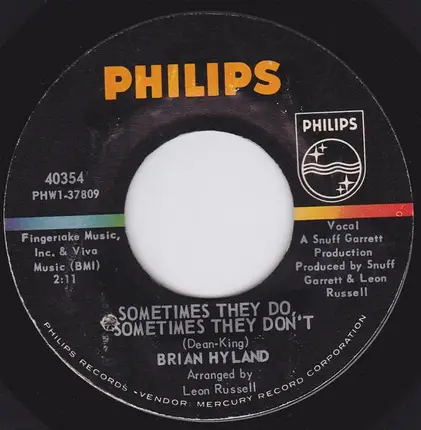 Brian Hyland - 3000 Miles