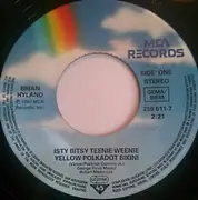 7inch Vinyl Single - Brian Hyland - Itsy Bitsy, Teenie Weenie / Clickely Clack Song