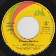 7inch Vinyl Single - Brian Hyland - So Long, Marianne