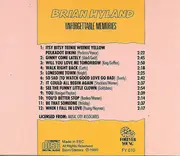 CD - Brian Hyland - Unforgettable Memories