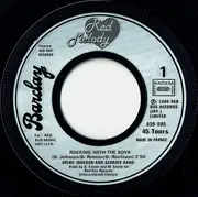 7inch Vinyl Single - Brian Johnson And Geordie - Rocking With The Boys