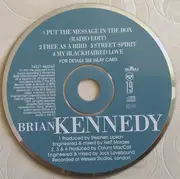 CD Single - Brian Kennedy - Put The Message In The Box